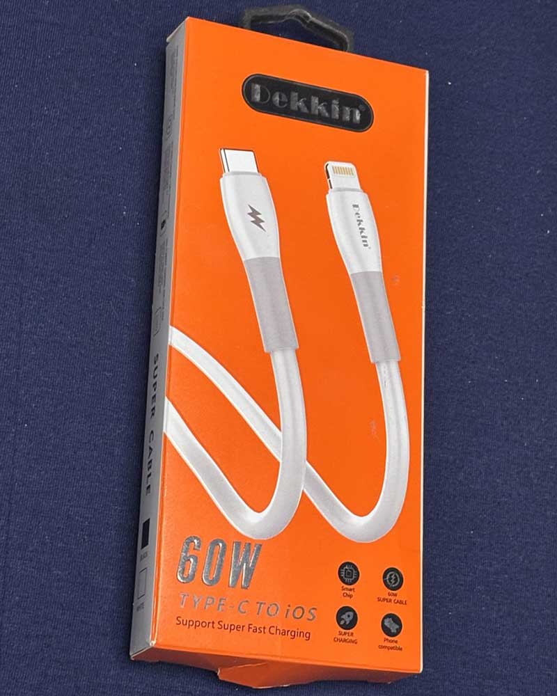 کابل سی تو لایتنینگ DEKIN 60W کابل-سی-تو-لایتنینگ-DEKIN-60W-